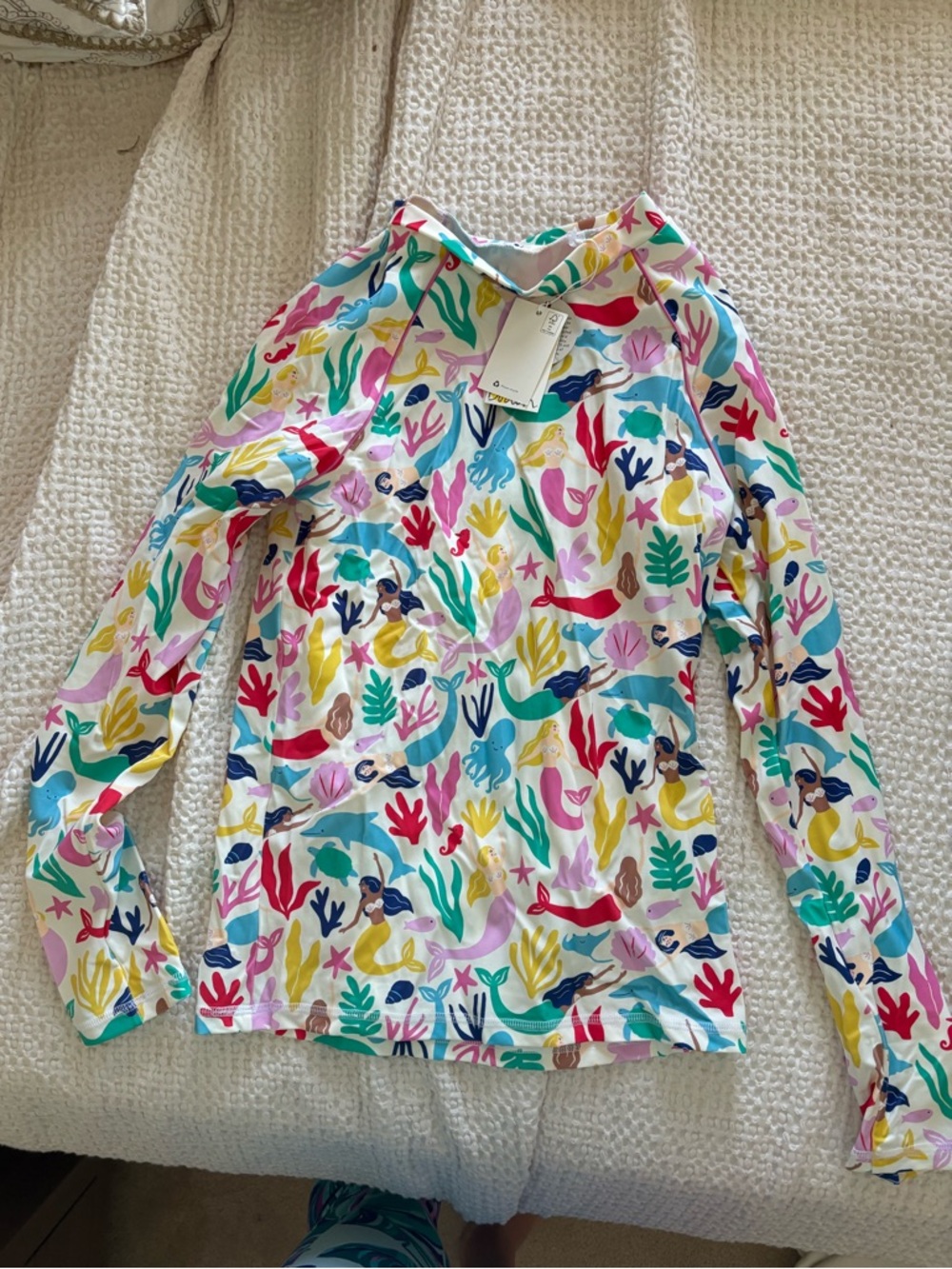 NWT Boden Girls Rashguard